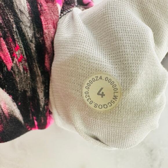 Lululemon Wunder Train High-Rise Tight Size 4 25" Incentive Pink Refresh Black - Picture 7 of 7